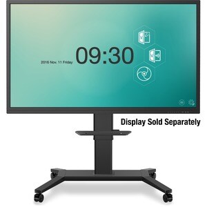 ViewSonic VB-STND-002 Display Stand - Up to 218.4 cm (86") Screen Support - 99.79 kg Load Capacity - 123.4 cm Height x 128
