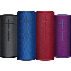 Ultimate Ears BOOM 3 Portable Bluetooth Speaker System - Sunset Red - 90 Hz to 20 kHz - Battery Rechargeable - USB