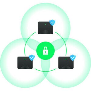 Synology MR2200ac Wi-Fi 5 IEEE 802.11ac Ethernet Wireless Router - 2.40 GHz ISM Band - 5 GHz UNII Band - 272.64 MB/s Wirel