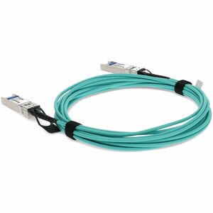 AddOn SFP-10G-AOC15M-AO 15 m Fibre Optic Network Cable - 1 - TAA Compliant - Cable for Network Device - First End: 1 x SFP