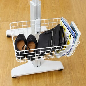 Ergotron SV Wire Basket, Large - Large - 2.27 kg Weight Capacity - 505 mm Length x 431.8 mm Width x 330.2 mm Depth x 152.4