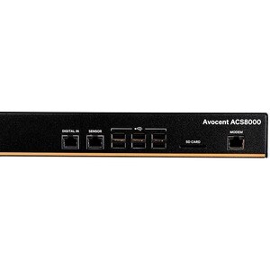 Vertiv Avocent ACS8000 Serial Console - 16 port Console Server | Modem | Dual AC - Advanced Serial Console Server | Remote
