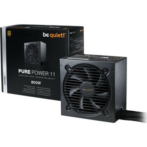 be quiet! Pure Power 11 ATX12V/EPS12V Proprietäre Stromversorgung - 600 W - Intern - 120 V Wechselstrom, 230 V Wechselstro