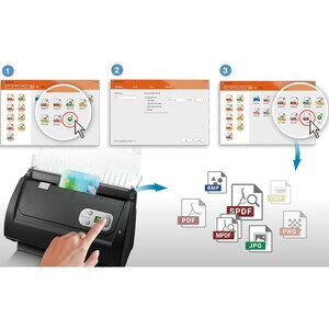 Plustek SmartOffice PS186 Flachbettscanner - 600 dpi Optische Auflösung - USB