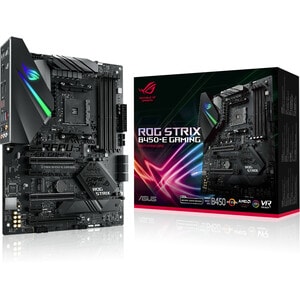 Asus ROG Strix B450-E GAMING Desktop Motherboard - AMD B450 Chipset - Socket AM4 - ATX - Athlon Processor Supported - 64 G