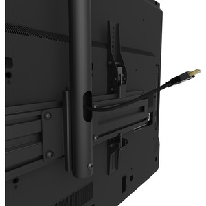 Kanto CM600 Ceiling Mount for Flat Panel Display - Black - Height Adjustable - 1 Display(s) Supported - 70" Screen Support