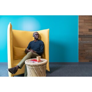 Cisco 562 Wireless Over-the-head Stereo Headset - Black/Silver - Binaural - Supra-aural - 9144 cm - DECT 6.0 - 90 Ohm - 50