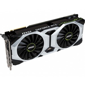 MSI NVIDIA GeForce RTX 2080 Graphic Card - 8 GB GDDR6 - 7680 x 4320 - 1.80 GHz Boost Clock - 256 bit Bus Width - PCI Expre