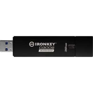 Kingston 32GB IronKey D300 USB 3.1 Flash Drive - 32 GB - USB 3.1