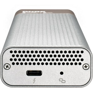 QNAP QNA-T310G1S 10Gigabit Ethernet Card for Computer/Notebook - 10GBase-X - Portable - Thunderbolt 3 - 1 Port(s) - Optica