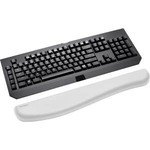 ERGOSOFT WRIST REST FOR GAMING+MECHANICAL KBD GREY