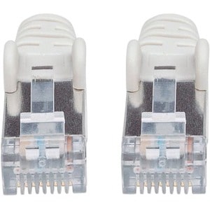 Network Patch Cable, Cat6A, 2m, Grey, Copper, S/FTP, LSOH / LSZH, PVC, RJ45, Gold Plated Contacts, Snagless, Booted, Lifet