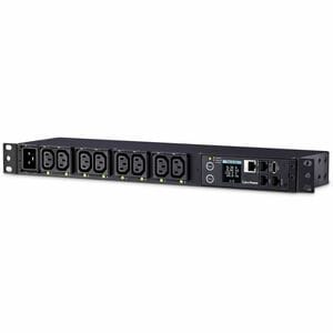 CyberPower PDU81005 PDU - Switched, Metered-by-Outlet - 20 A - 100 V AC Output - 1U Network (RJ-45) - 3.05 m Cord Length -