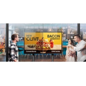 Samsung OM46N 1168.40 mm LCD Digital Signage Display - 1920 x 1080 - WLED - 4000 cd/m² - 1080p - USB - HDMI - Serial - Wir