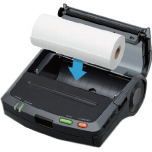 Seiko DPU-S445 Mobile Direct Thermal Printer - Monochrome - Handheld - Label Print - USB - Serial - Bluetooth - 104 mm (4.