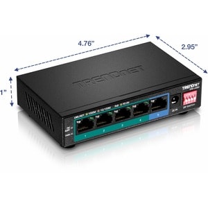 TRENDnet TPE-LG50 5 Ports Ethernet Switch - Gigabit Ethernet - 10/100/1000Base-T - New - TAA Compliant - 2 Layer Supported