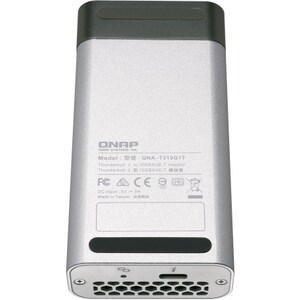 QNAP QNA-T310G1T 10Gigabit Ethernet Card for Notebook, Computer - 10GBase-T - Portable - Thunderbolt 3 - 1 Port(s) - 1 - T