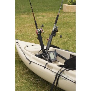RAM Mounts Tube Mounting Adapter for Fishing Rod, Kayak, Motor Boat - Powder Coated Marine-grade Aluminum