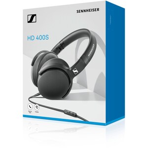 Sennheiser HD 400S Around-Ear Headphones - Stereo - Mini-phone (3.5mm) - Wired - 18 Ohm - 18 Hz to 20 kHz - Over-the-head 
