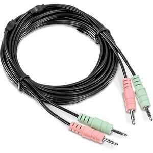 TRENDnet TK-CD10 3.05 m KVM Cable - Cable for KVM Switch, Keyboard/Mouse - First End: 1 x USB Type B - Male, 1 x DVI Digit