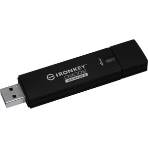 IronKey 4GB D300SM USB 3.1 Flash Drive - 4 GB - USB 3.1 - 256-bit AES - TAA Compliant