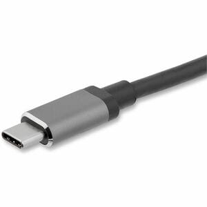 StarTech.com USB-C auf VGA und HDMI Adapter - Aluminium - USB-C Multiport Adapter - 4K 30Hz - Space Grey - Grau - integrie