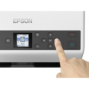 Epson WorkForce DS-870 Sheetfed Scanner - 600 dpi Optical - 30-bit Color - 30-bit Grayscale - 65 ppm (Mono) - 65 ppm (Colo