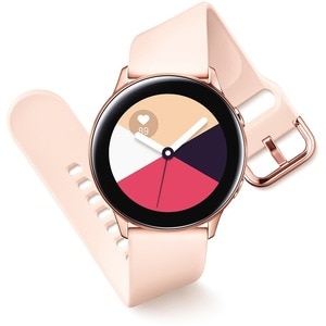 Samsung Galaxy Watch Active (40mm), Rose Gold (Bluetooth) - 1.56" (39.50 mm) - 1.57" (40 mm) - 1.56" (39.50 mm) - Accelero