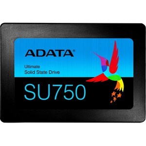 Adata Ultimate SU750 ASU750SS-1TT-C 1 TB Solid State Drive - 2.5" Internal - SATA (SATA/600) - Black - 800 TB TBW - 550 MB