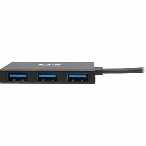 Tripp Lite by Eaton 4-Port Slim Portable USB-A Hub - USB 3.x (5Gbps), Aluminum Housing - USB - External - 4 USB Port(s) - 