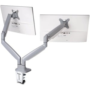 Kensington SmartFit Mounting Arm for Monitor - Silver Gray - 2 Display(s) Supported - 32" Screen Support - 39.60 lb Load C