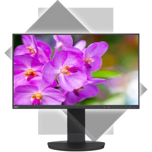 NEC Display MultiSync EA241F-BK-SV Full HD LCD Monitor - 16:9 - Black - 23.8"" Viewable - WLED Backlight - 1920 x 1080 - 1