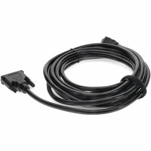 AddOn 12ft HDMI 1.3 Male to DVI-D Dual Link (24+1 pin) Male Black Cable For Resolution Up to 2560x1600 (WQXGA) - 12 ft DVI