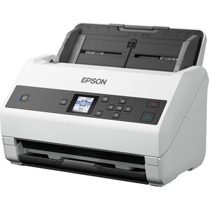 Epson WorkForce DS-870 Flatbed Scanner - 600 dpi Optical - 30-bit Color - 30-bit Grayscale - 65 ppm (Mono) - 65 ppm (Color