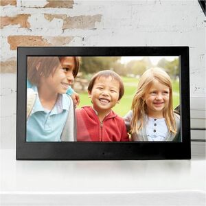 Aluratek 10" Slim Digital Photo Frame with Automatic Slideshow - 10" LCD Digital Frame - 1024 x 600 - Cable - 16:9 - Slide