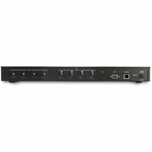 StarTech.com 4x4 HDMI Matrix Switch with Audio and Ethernet Control - 4K 60Hz - HDMI Switcher Box - Rack Mountable - With 