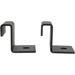 Tripp Lite by Eaton Cable Runway Vertical Wall Brackets, Straight - Black