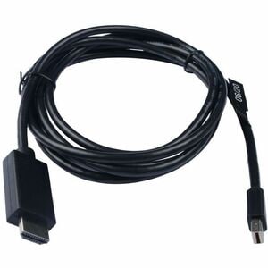 Mini DisplayPort maschio a HDMI maschio, 2 metri 6,6 piedi, unidirezionale da DisplayPort nero, video Full 1080P - 1 x HDM