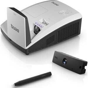 BenQ MW855UST+ 3D Ready Ultra Short Throw (sehr kurze Distanz) DLP-Projektor - 16:10 - Weiß - 1280 x 800 Piel - 10,000:1 K