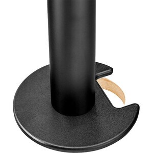AC-GC-B grommet desk fixing - attached mounts to desks via grommet hole - Black