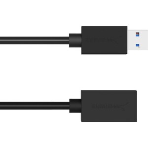 Sabrent 22AWG USB 3.0 Extension Cable - A-Male to A-Female [Black] 10 Feet - 10 ft USB Data Transfer Cable for Peripheral 