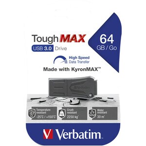 Verbatim ToughMAX 64 GB USB 3.0 Flash Drive