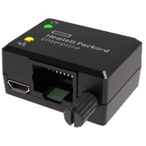 HPE KVM Adapter - 1 - 1 x 15-pin HD-15 VGA Male - 1 x RJ-45 Network Female, 1 x Micro USB Female - Black