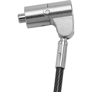 Dicota Cable Lock For Notebook, Projector, Printer - 2 m Cable - Master Keyed Lock - Anthracite - Steel, Plastic, Polyviny