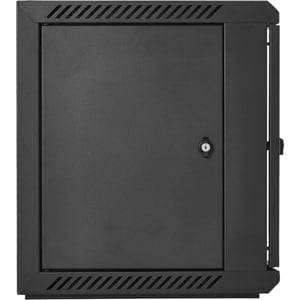 V7 9U Rack Wall Mount Glass Door Enclosure - For LAN Switch, Patch Panel - 9U Rack Height x 19" Rack Width x 15.35" Rack D