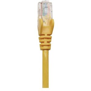 Network Patch Cable, Cat6, 0.25m, Yellow, Copper, S/FTP, LSOH / LSZH, PVC, RJ45, Gold Plated Contacts, Snagless, Booted, L