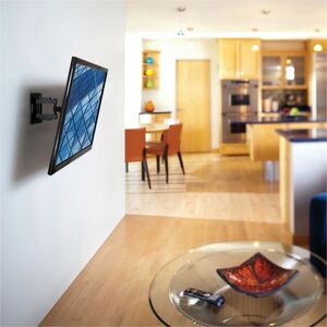 Ergotron Neo-Flex 壁挂式安装座 用于 显示, 电视, 平板显示器, 显示器 - 黑 - 160 cm 到 190.5 cm (75") 支持屏幕 - 36.29 kg 承载量 - 200 x 100, 600 x 400 - 