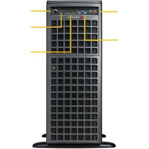 Supermicro SuperServer 7049GP-TRT - 4U 塔式 - P LGA-3647插座 - 2 x 处理器支持 - Intel C621 芯片 - 2 TB DDR4 SDRAM DDR4-2666/PC4-21300