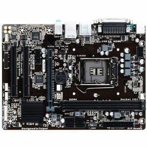 GIGABYTE Ultra Durable Desktop Motherboard - Intel H110 Chipset - Socket H4 LGA-1151 - Micro ATX - Core, Core i7, Core i5,