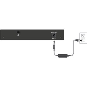 Netgear 300 GS305v3 5 Anschlüsse Ethernet-Switch - 2 Unterstützte Netzwerkschicht - Verdrilltes Doppelkabel - Desktop, Wal